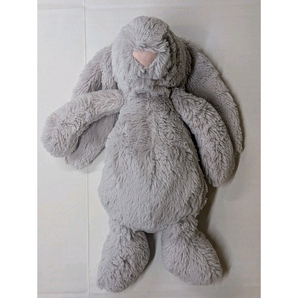 Jellycat BASHFUL BLUSH BUNNY 12" Soft Plush Toy Light Pink Lovey Rabbit
